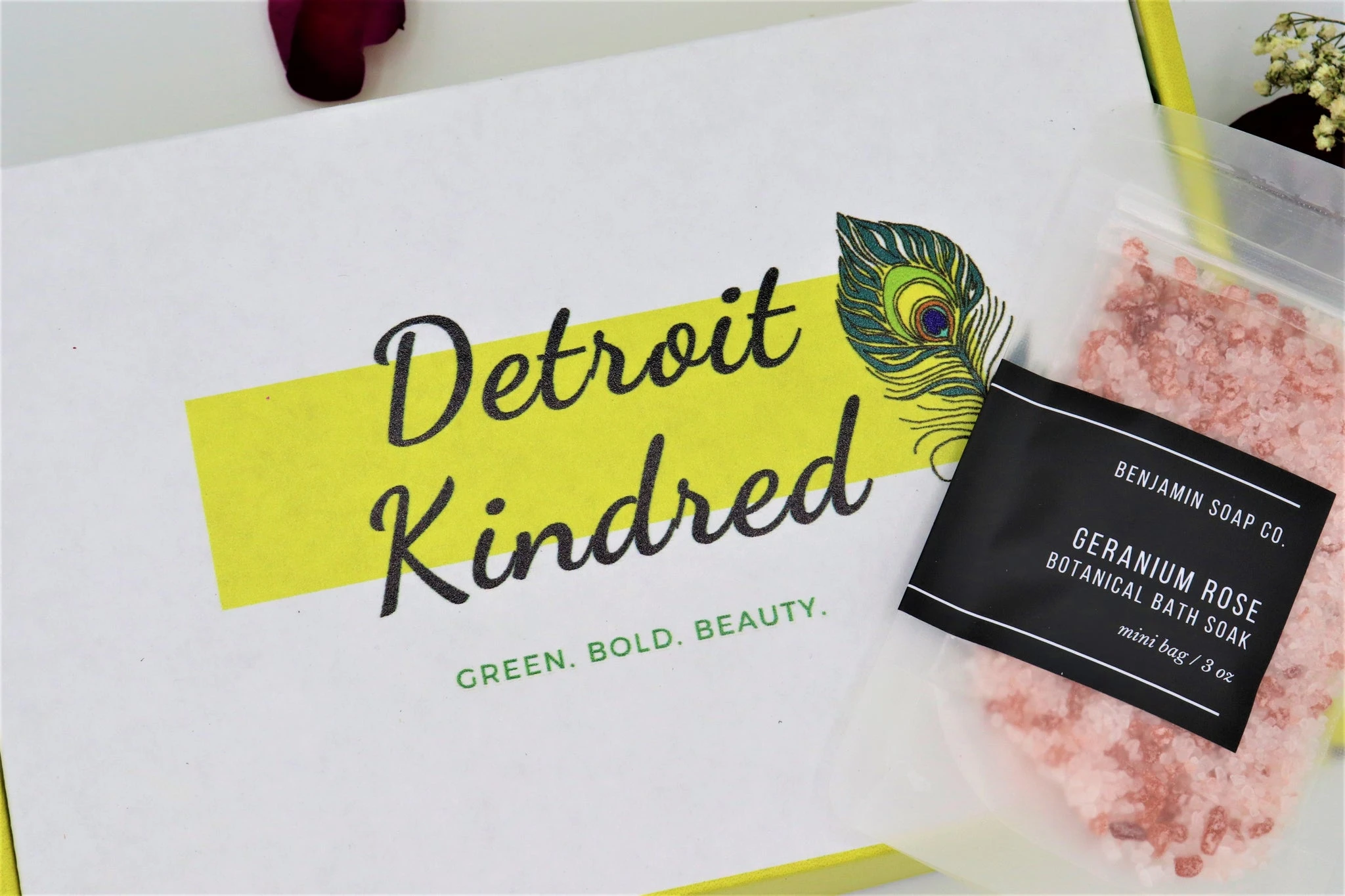 Geranium Rose Bath Soak - Detroit Kindred