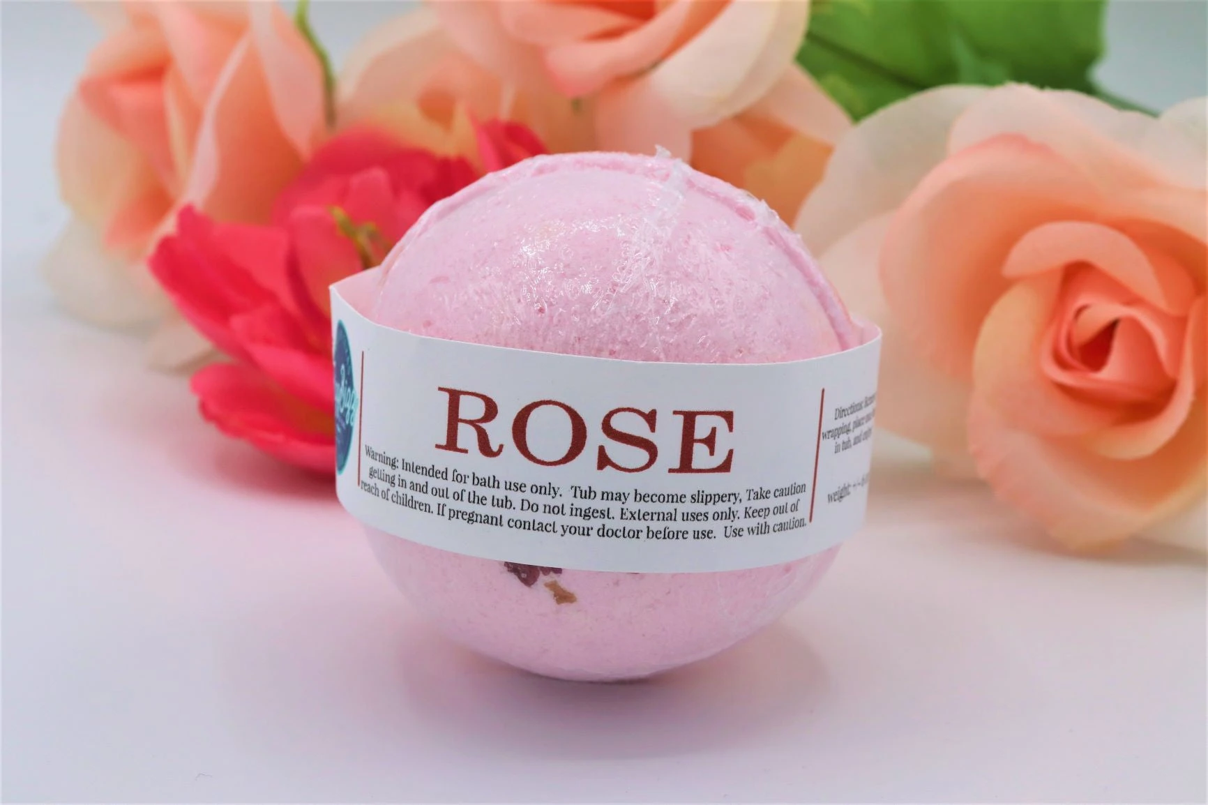 Rose Bath Bomb - Detroit Kindred