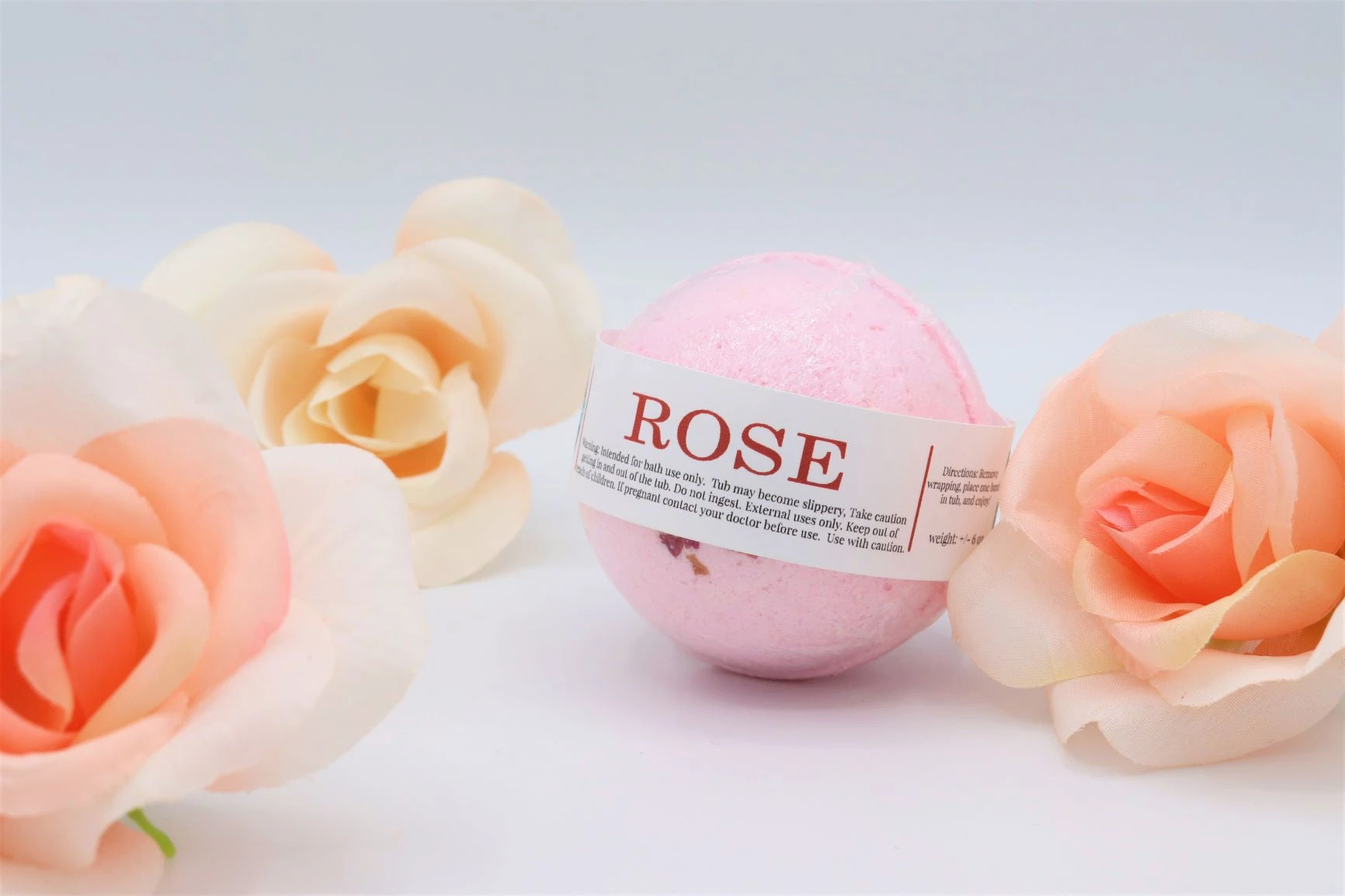 Rose Bath Bomb - Detroit Kindred