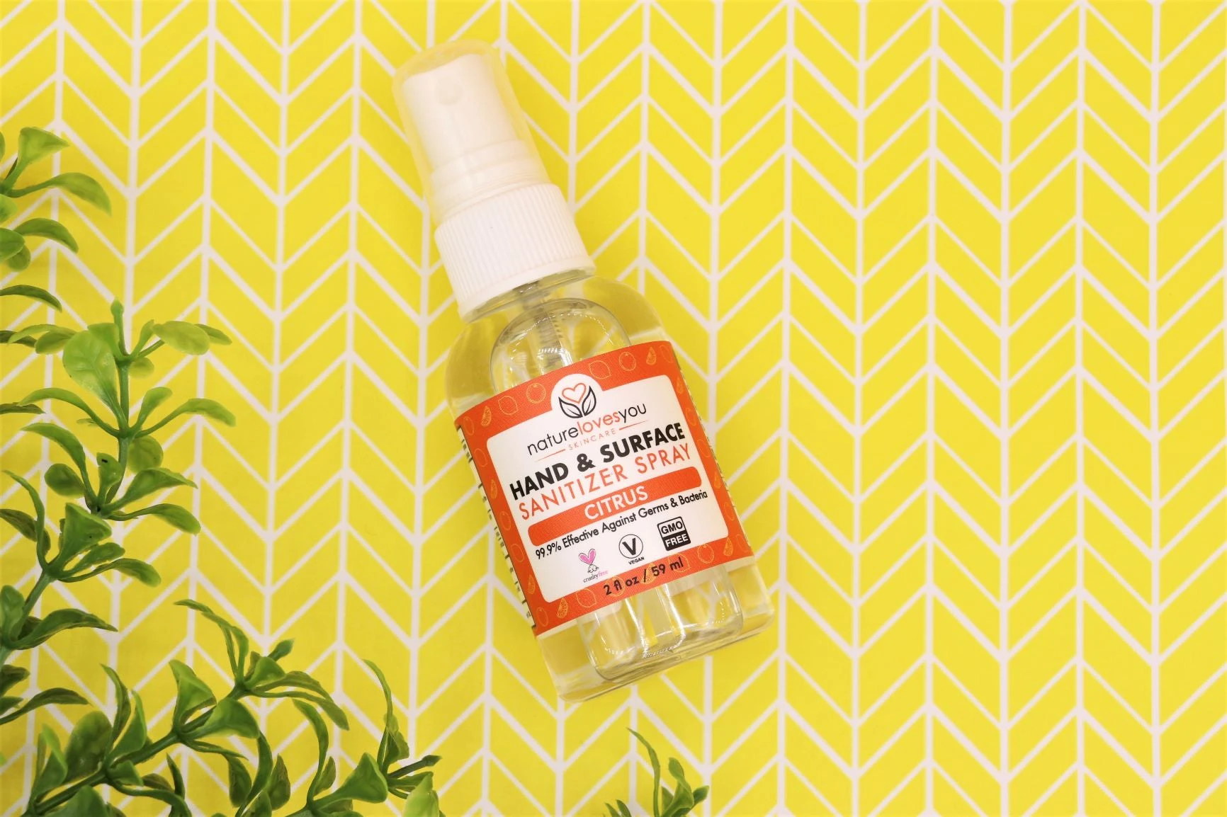 Citrus Hand & Surface Sanitizer Spray - Detroit Kindred