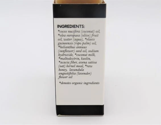 Honey and Oat Bar Soap - Detroit Kindred